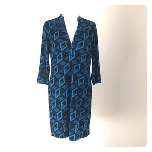 Sale! {Banana Republic } long sleeve print dress